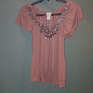 Day trip Beaded blouse.